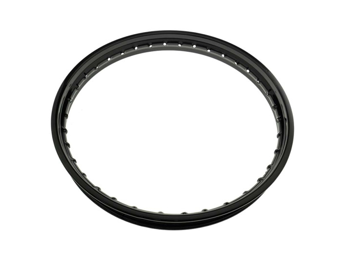 17 Zoll Felge 17x1.40 Speichen Glanz Schwarz Universal